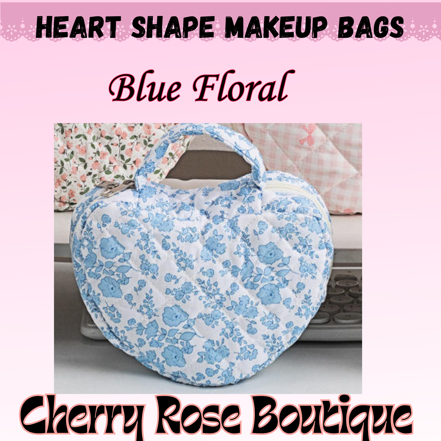 Heart Shape Makeup Bags/Pouch