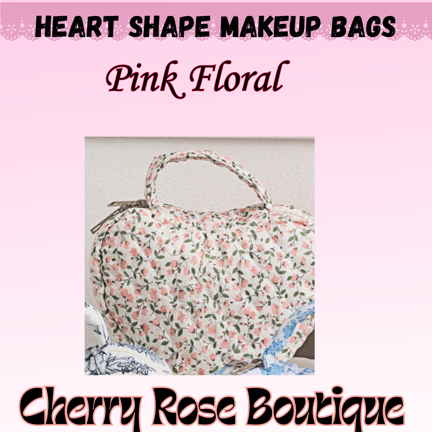 Heart Shape Makeup Bags/Pouch