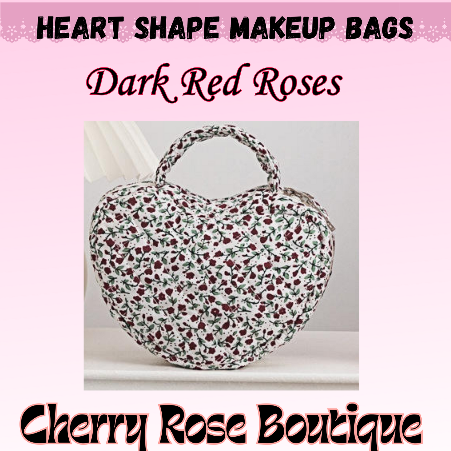 Heart Shape Makeup Bags/Pouch