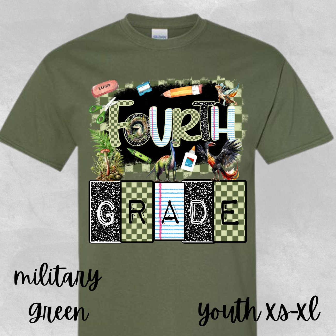 First Day of School Shirt, Youth Pre-K - Sixth Grade Shirts, Gildan T-Shirt