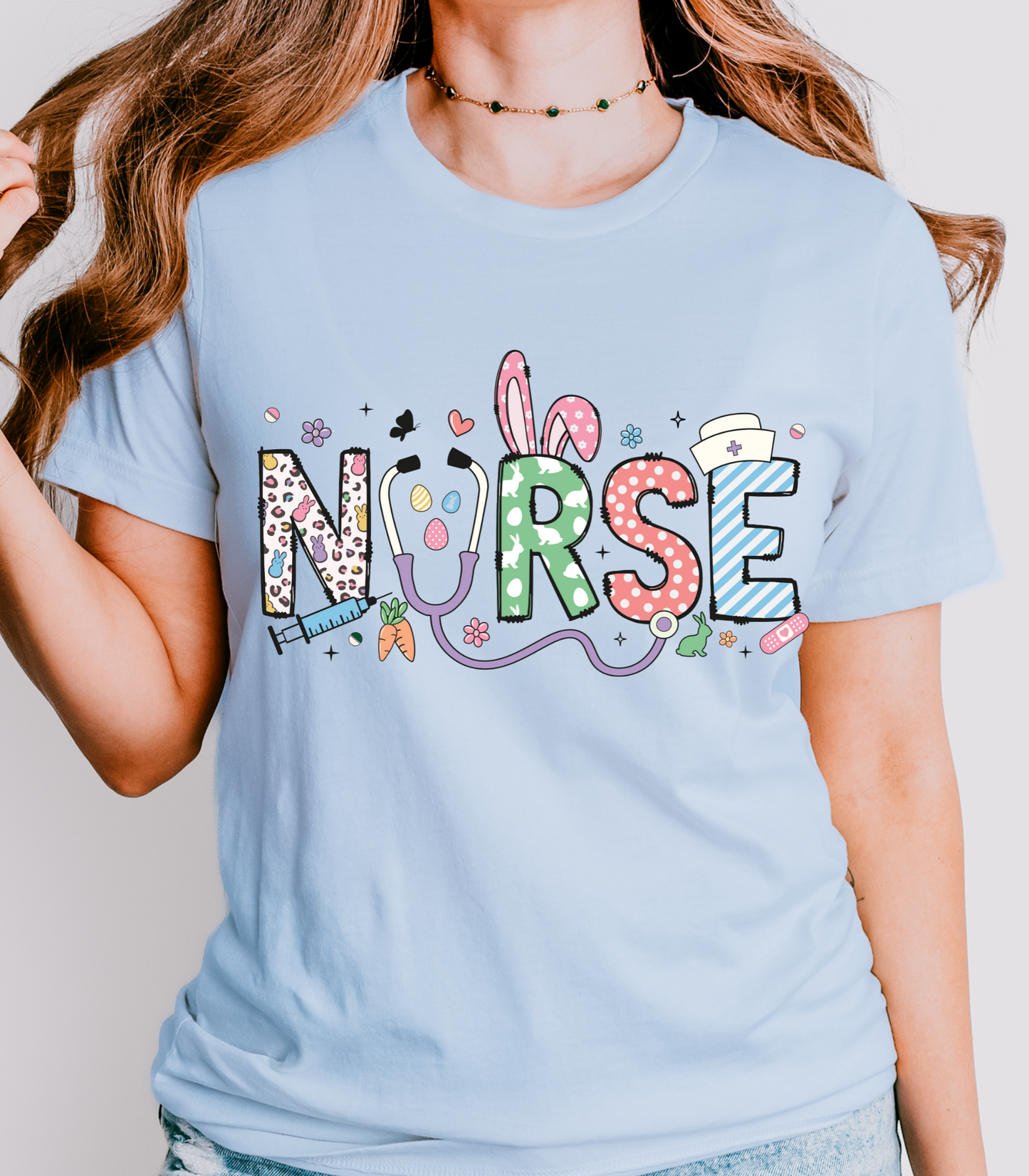 Nurse Shirt, Nurse Easter Shirt, Nurse Easter Tee