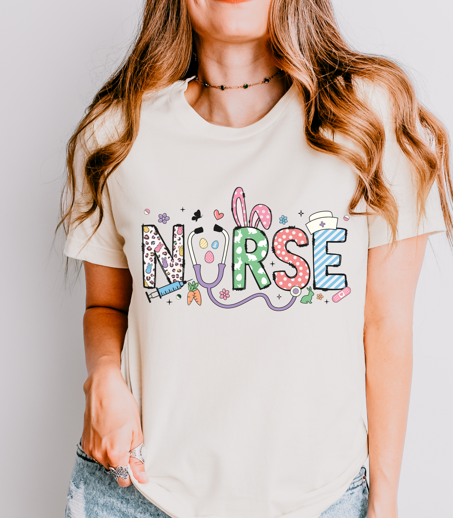 Nurse Shirt, Nurse Easter Shirt, Nurse Easter Tee