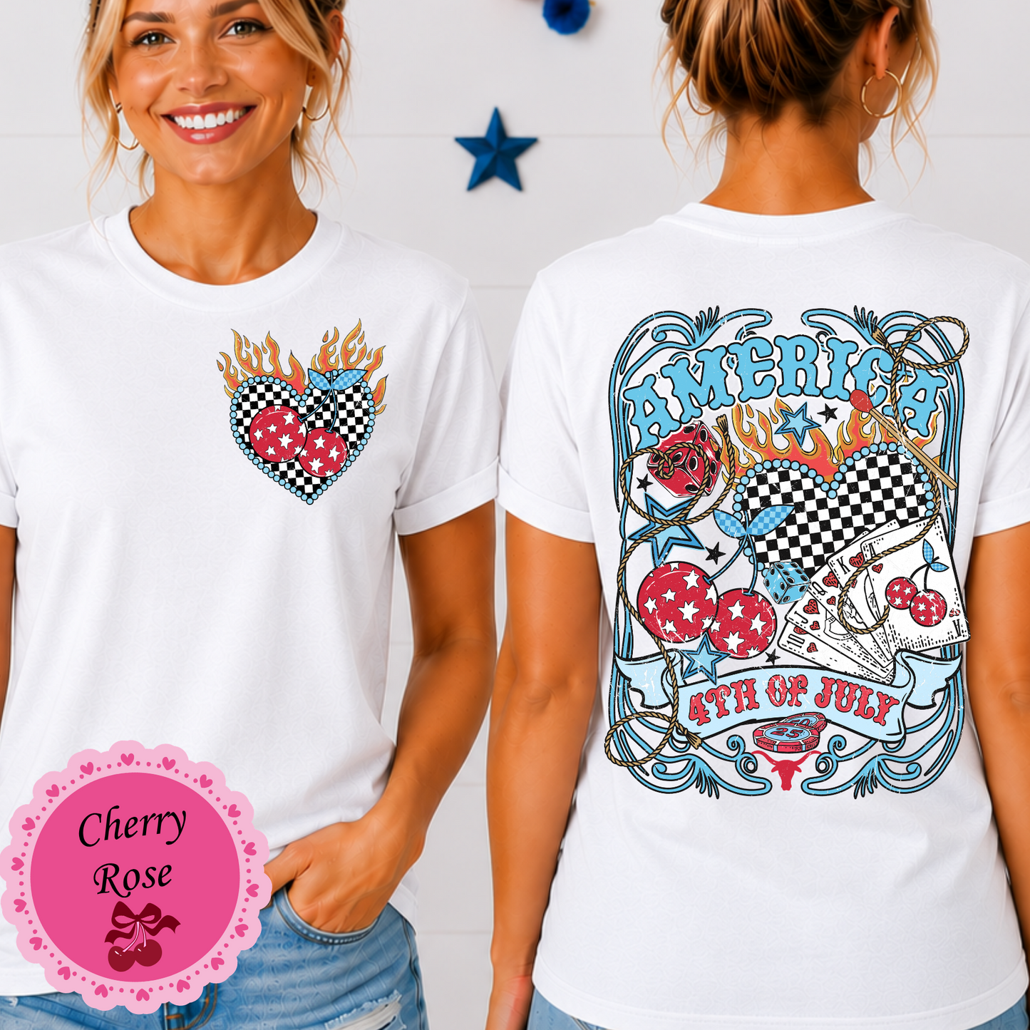 4th of July, Independence Day Tee, Patriotic T-shirt