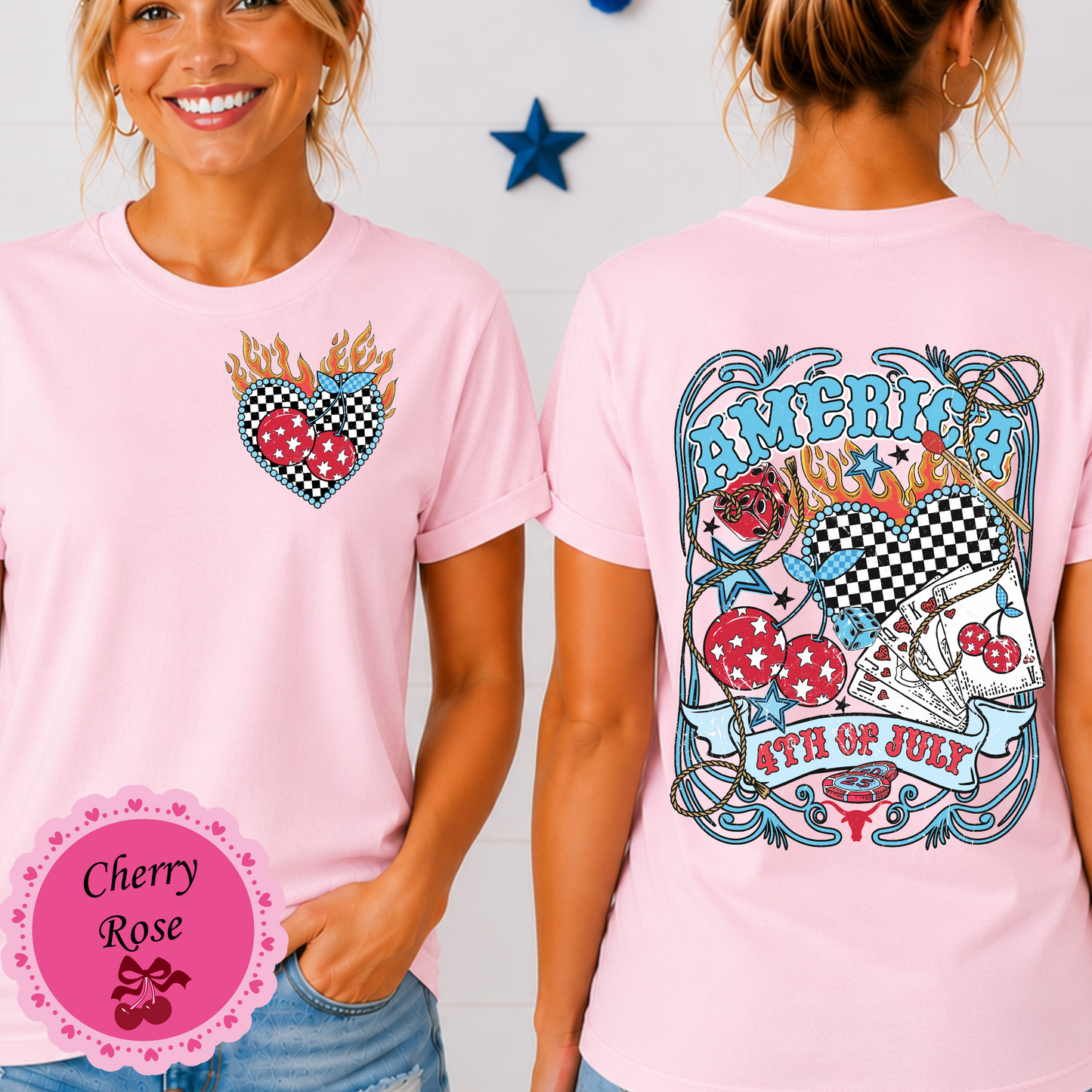4th of July, Independence Day Tee, Patriotic T-shirt