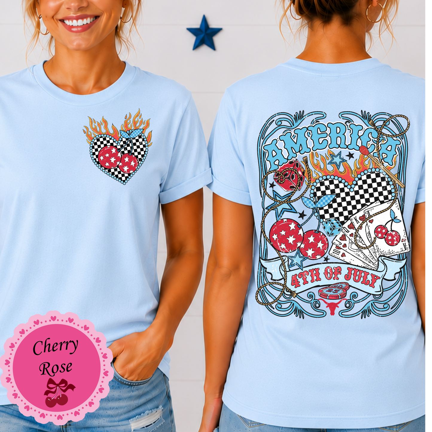 4th of July, Independence Day Tee, Patriotic T-shirt