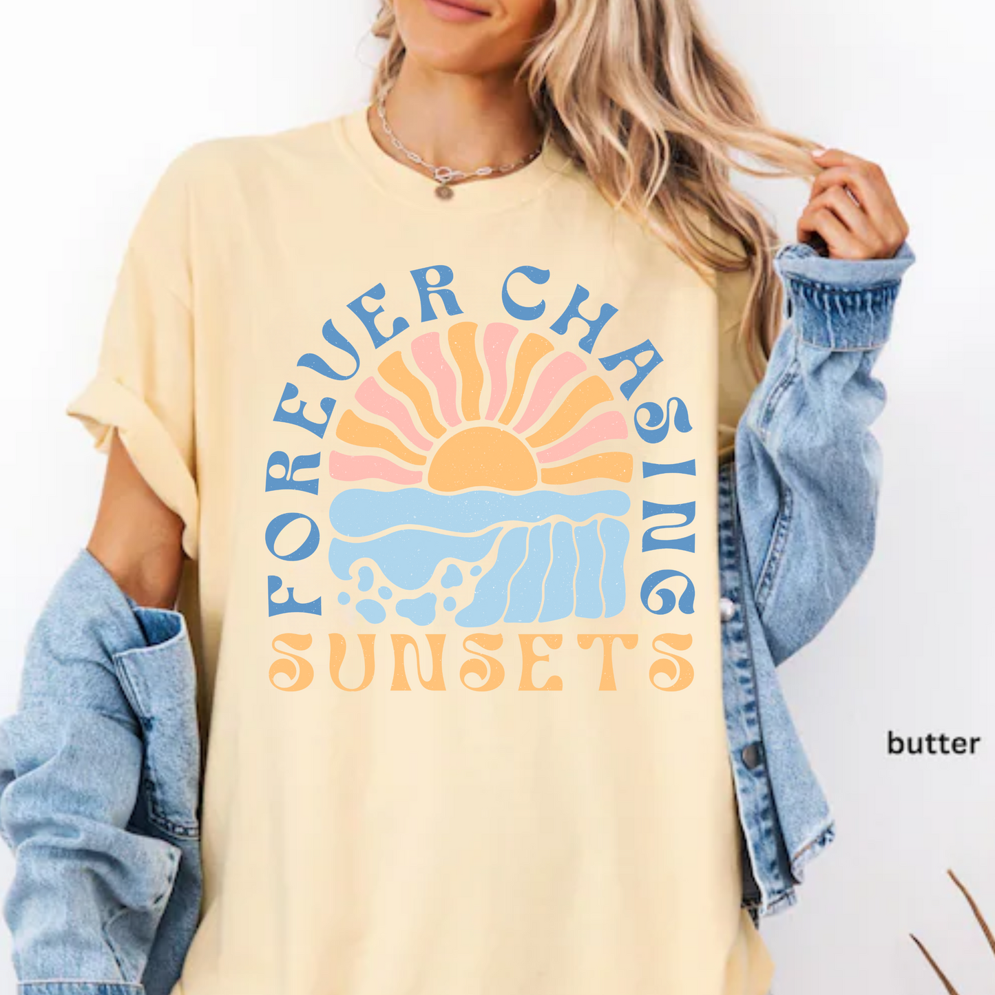 Forever Chasing Sunsets T-Shirt, Forever Chasing Sunsets Tee