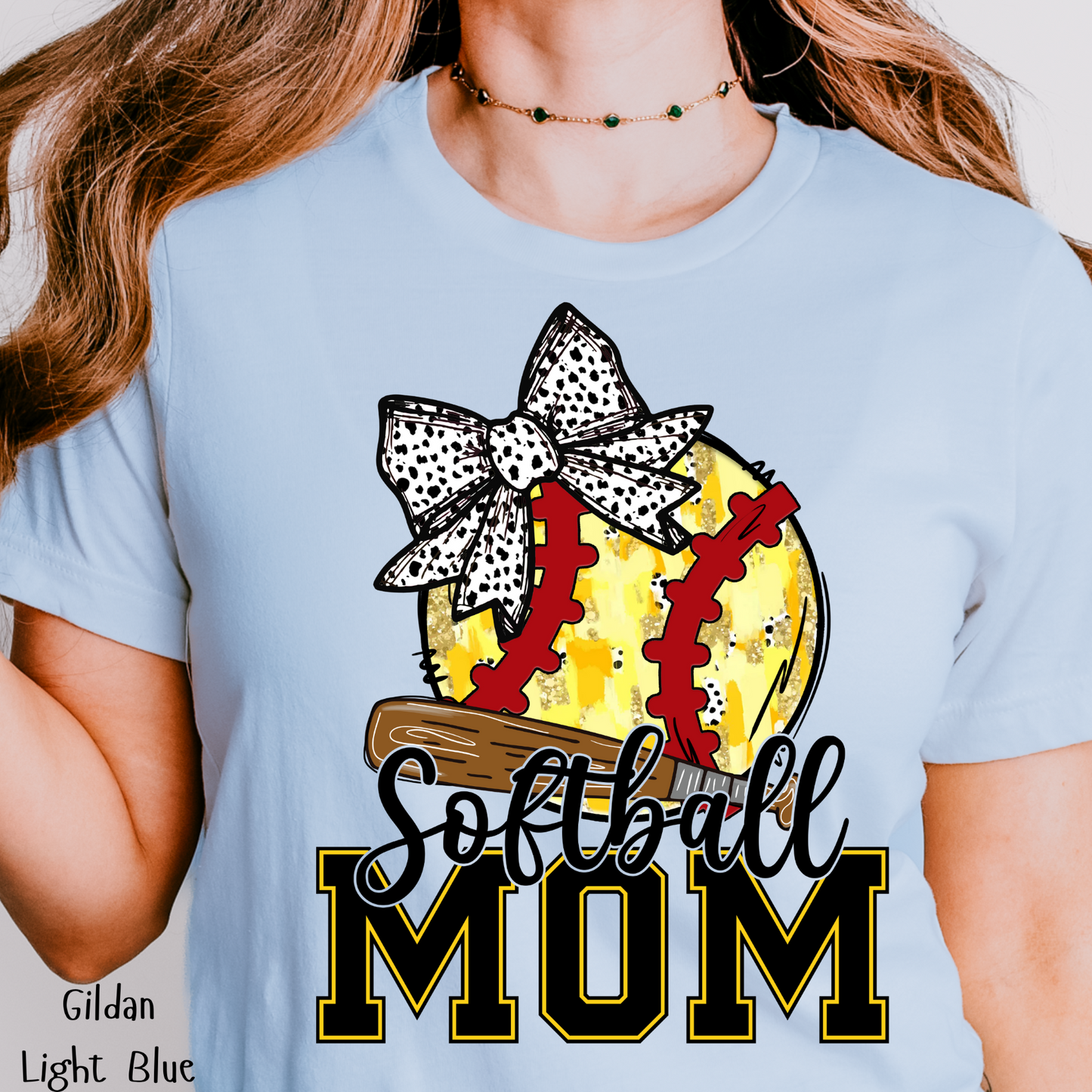 Softball Mom T-shirt, Softball Mom Tee, Gildan Shirt