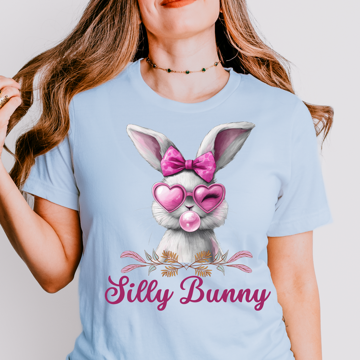 Silly Bunny Shirt, Bunny Tshirt, Easter Silly Bunny Tee