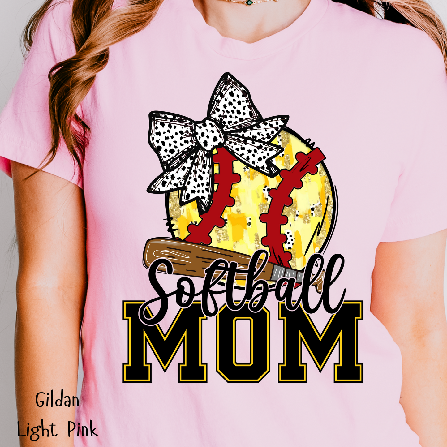 Softball Mom T-shirt, Softball Mom Tee, Gildan Shirt