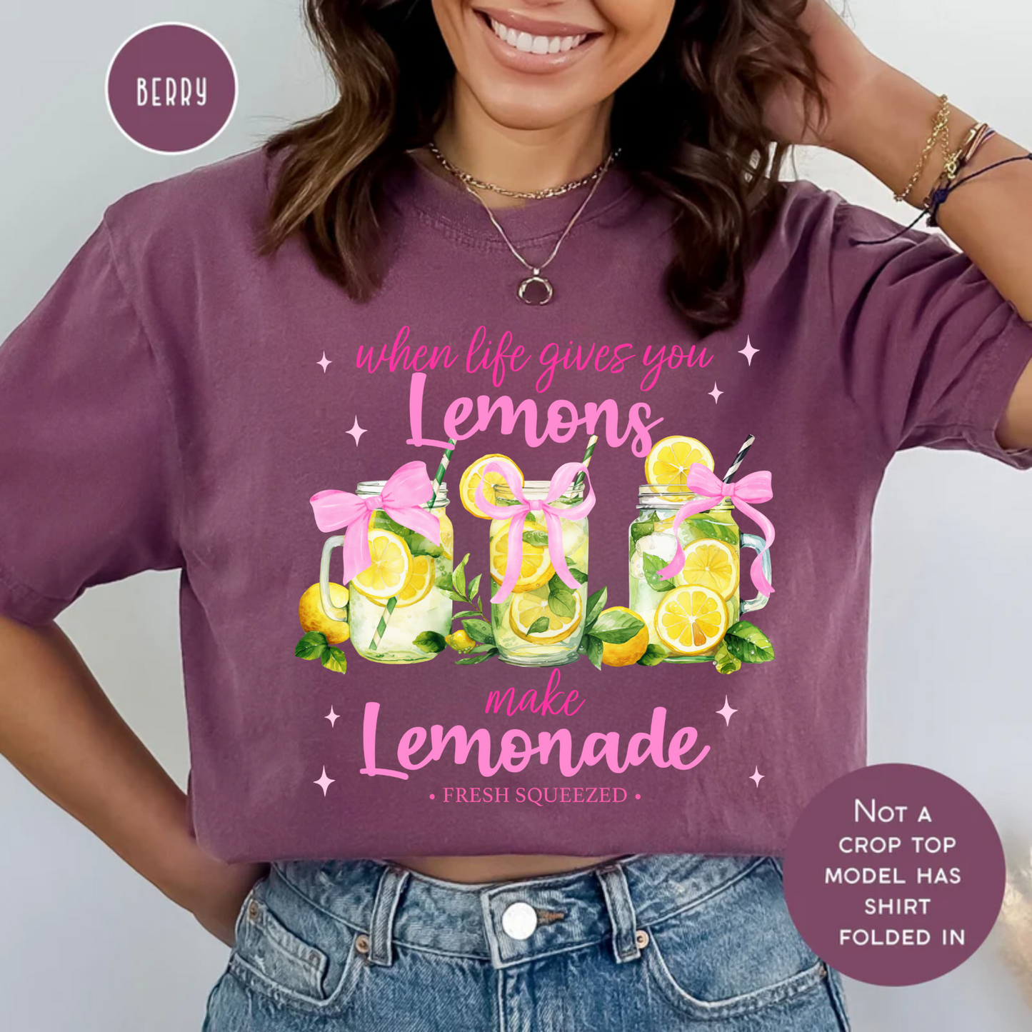 When life gives you Lemons, make Lemonade, Comfort Color Shirt