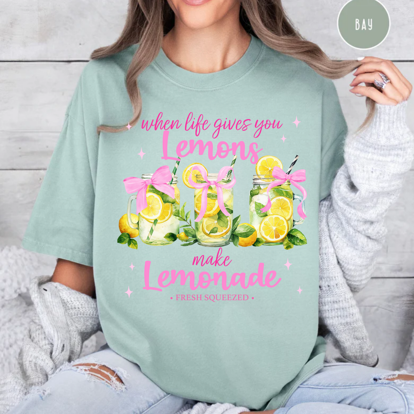 When life gives you Lemons, make Lemonade, Comfort Color Shirt
