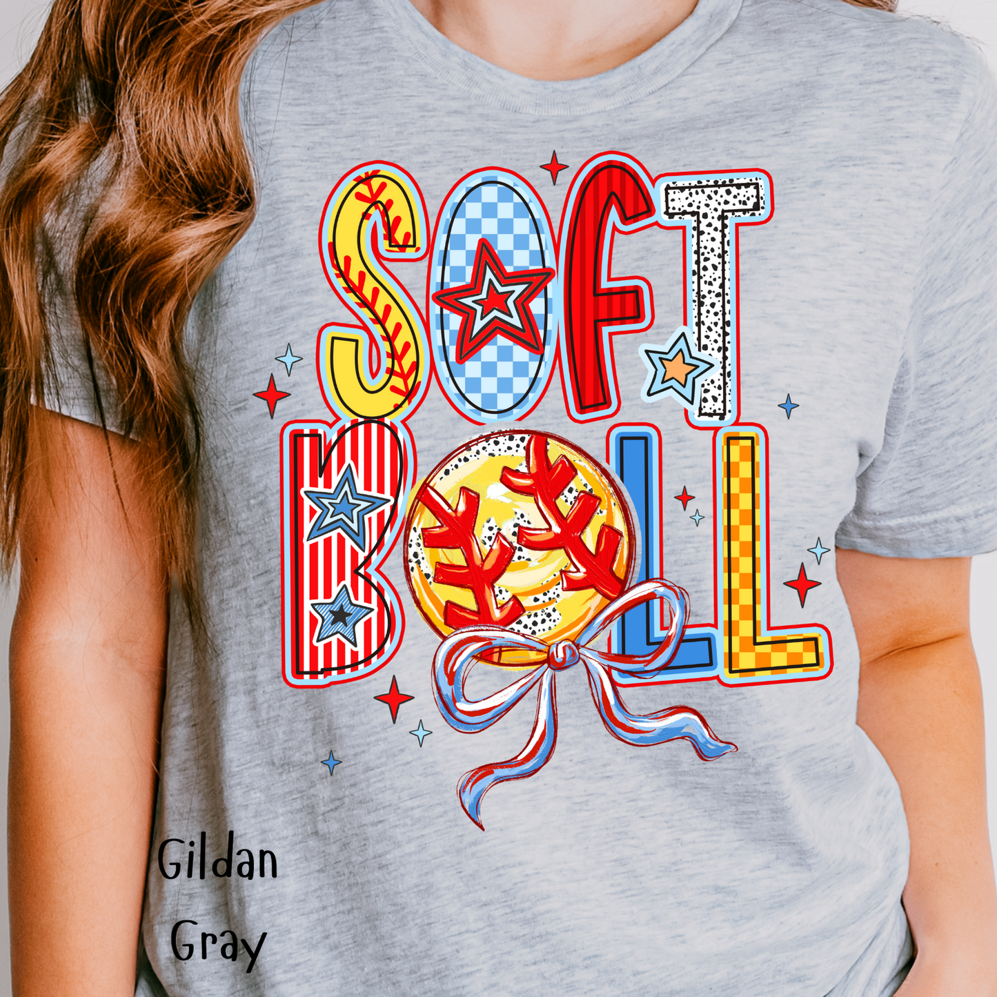 Softball T-Shirt, Softball Shirt, Game Day Fan Tee, Gildan Shirt