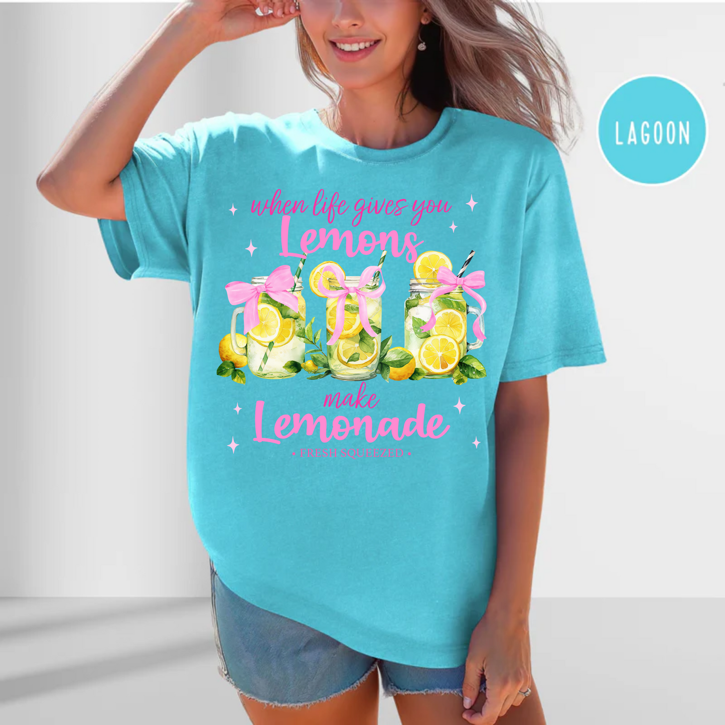 When life gives you Lemons, make Lemonade, Comfort Color Shirt