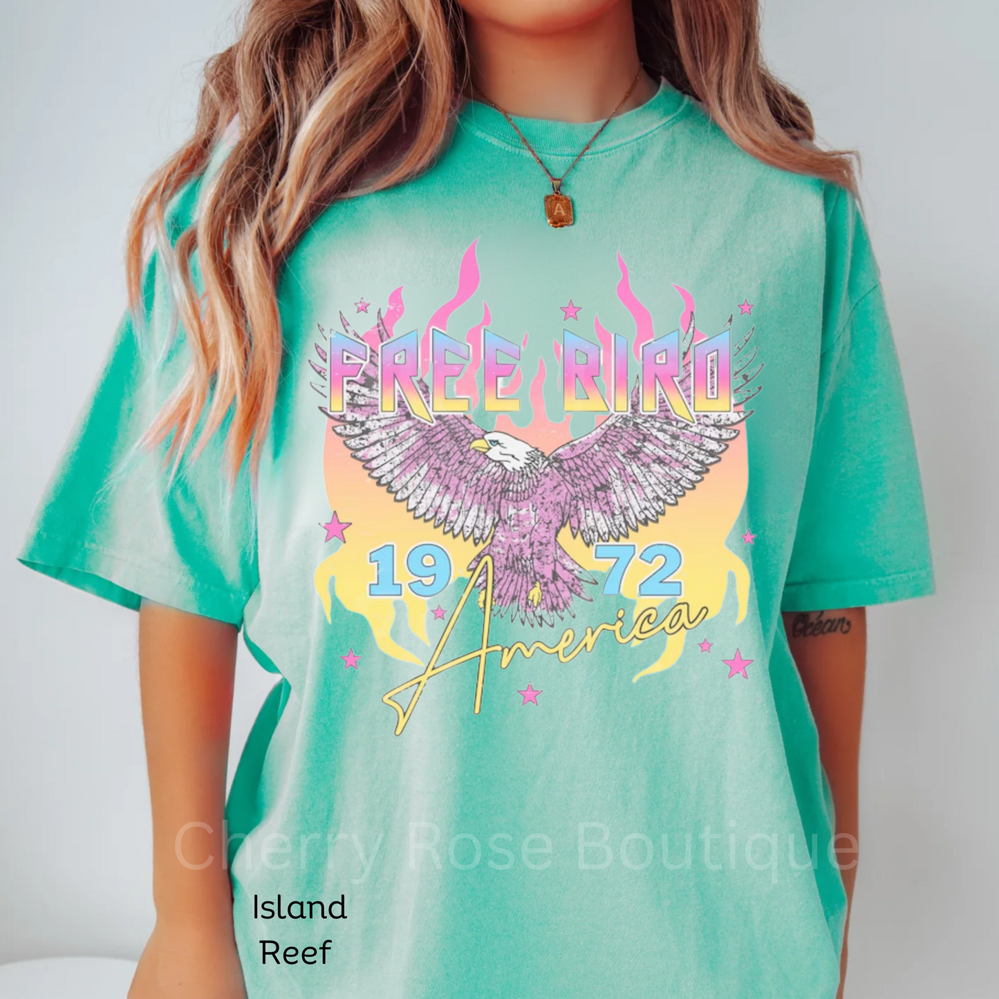Free Bird Music Shirt, Comfort Color Tee