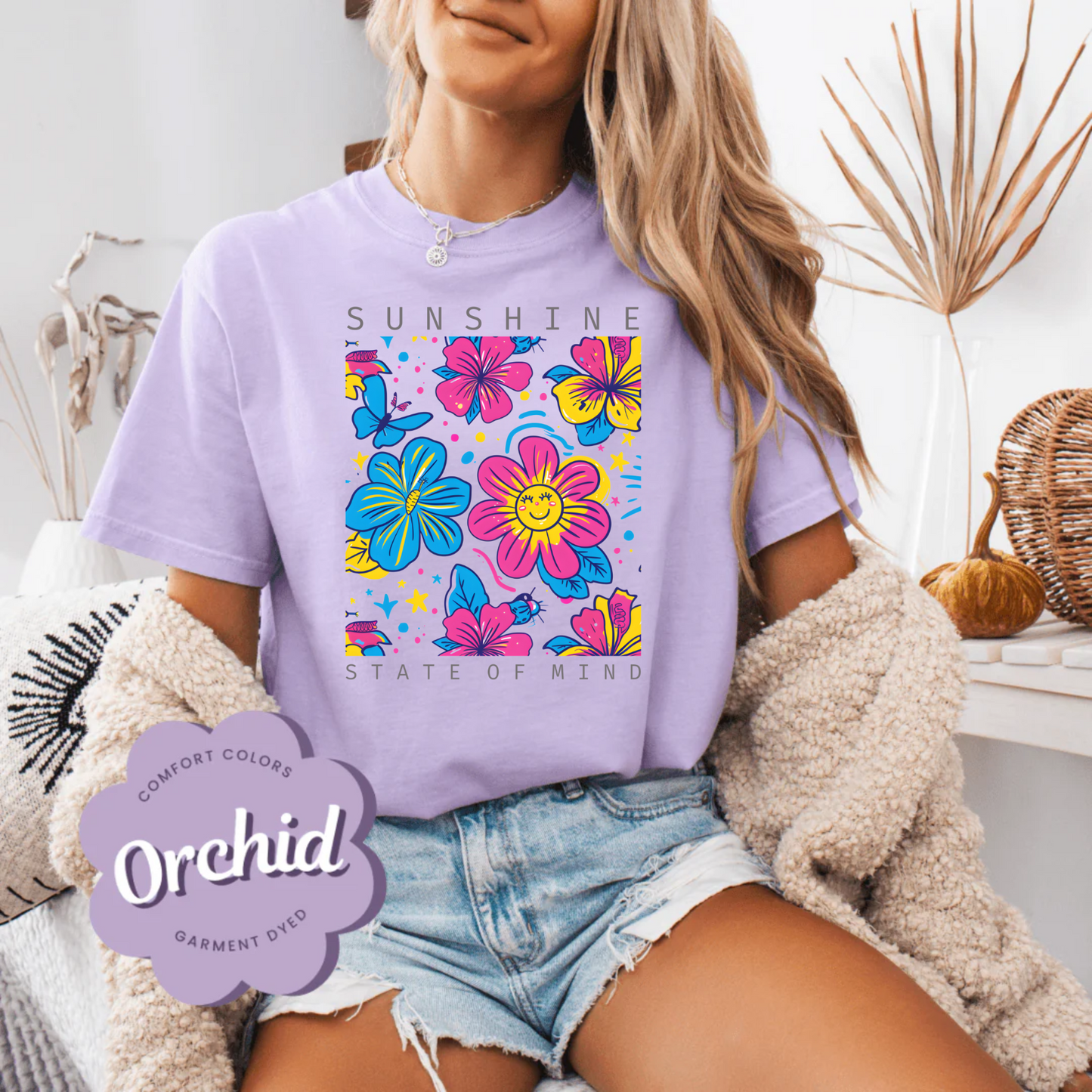 Sunshine State of Mind T-Shirt, Comfort Color Shirt