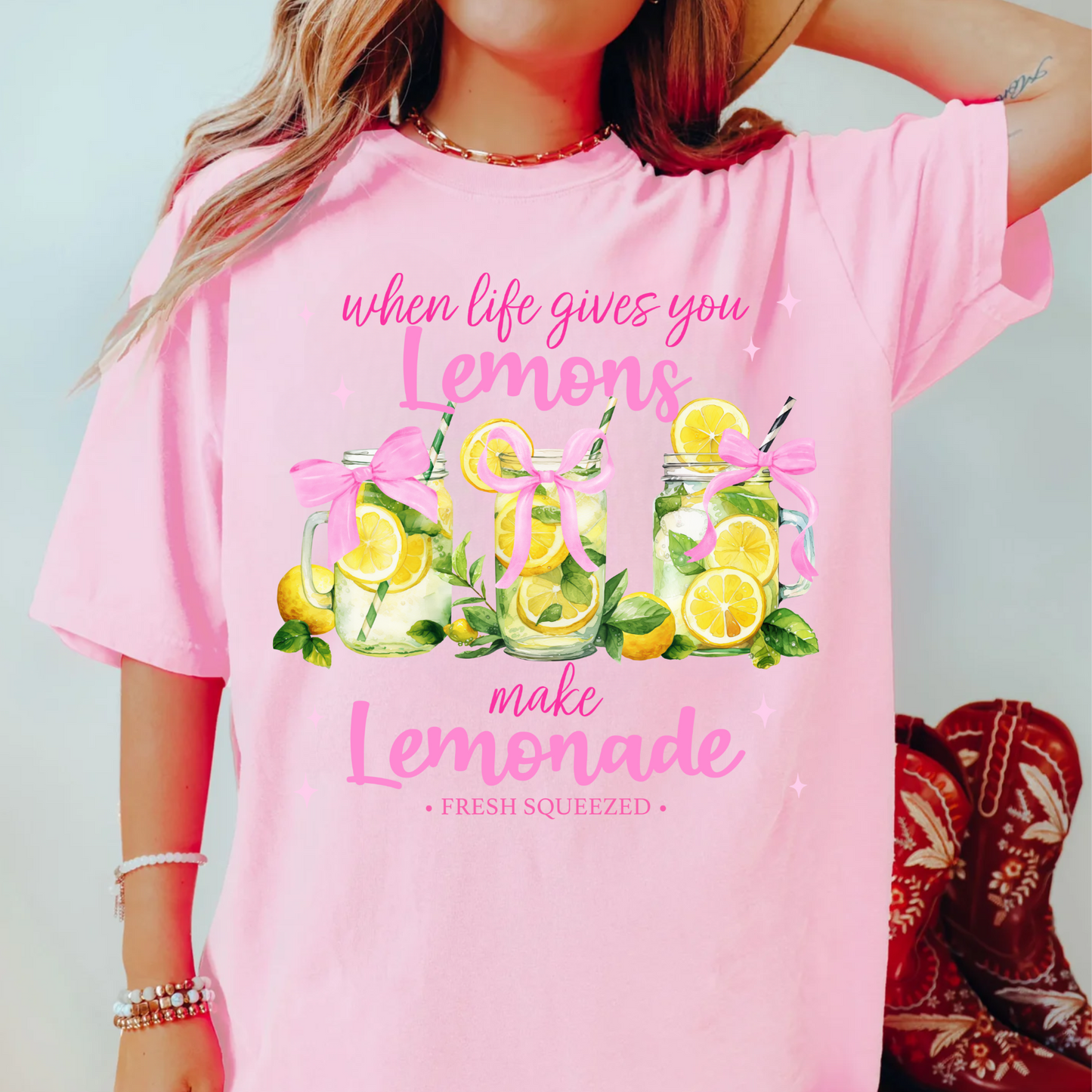 When life gives you Lemons, make Lemonade, Comfort Color Shirt