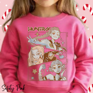 Huntrix K-Pop Sweatshirt-Youth Size