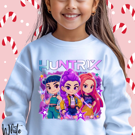Huntrix K-Pop Sweatshirt-Youth Size
