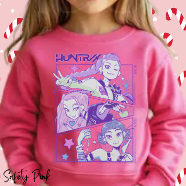 Huntrix K-Pop Sweatshirt-Youth Size