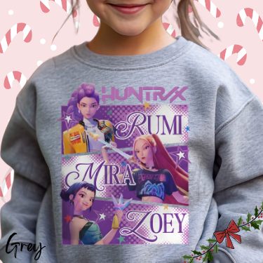 Huntrix K-Pop Sweatshirt-Youth Size