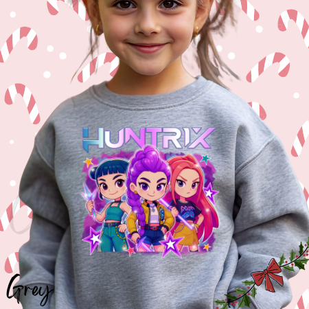Huntrix K-Pop Sweatshirt-Youth Size