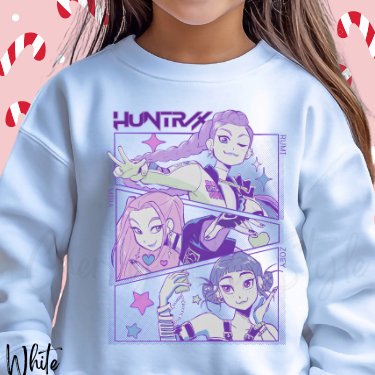 Huntrix K-Pop Sweatshirt-Youth Size