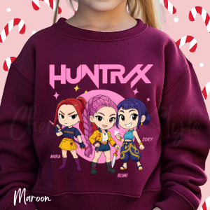 Huntrix K-Pop Sweatshirt-Youth Size
