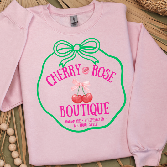 Cherry Rose Boutique Tee Tshirt Sweatshirt