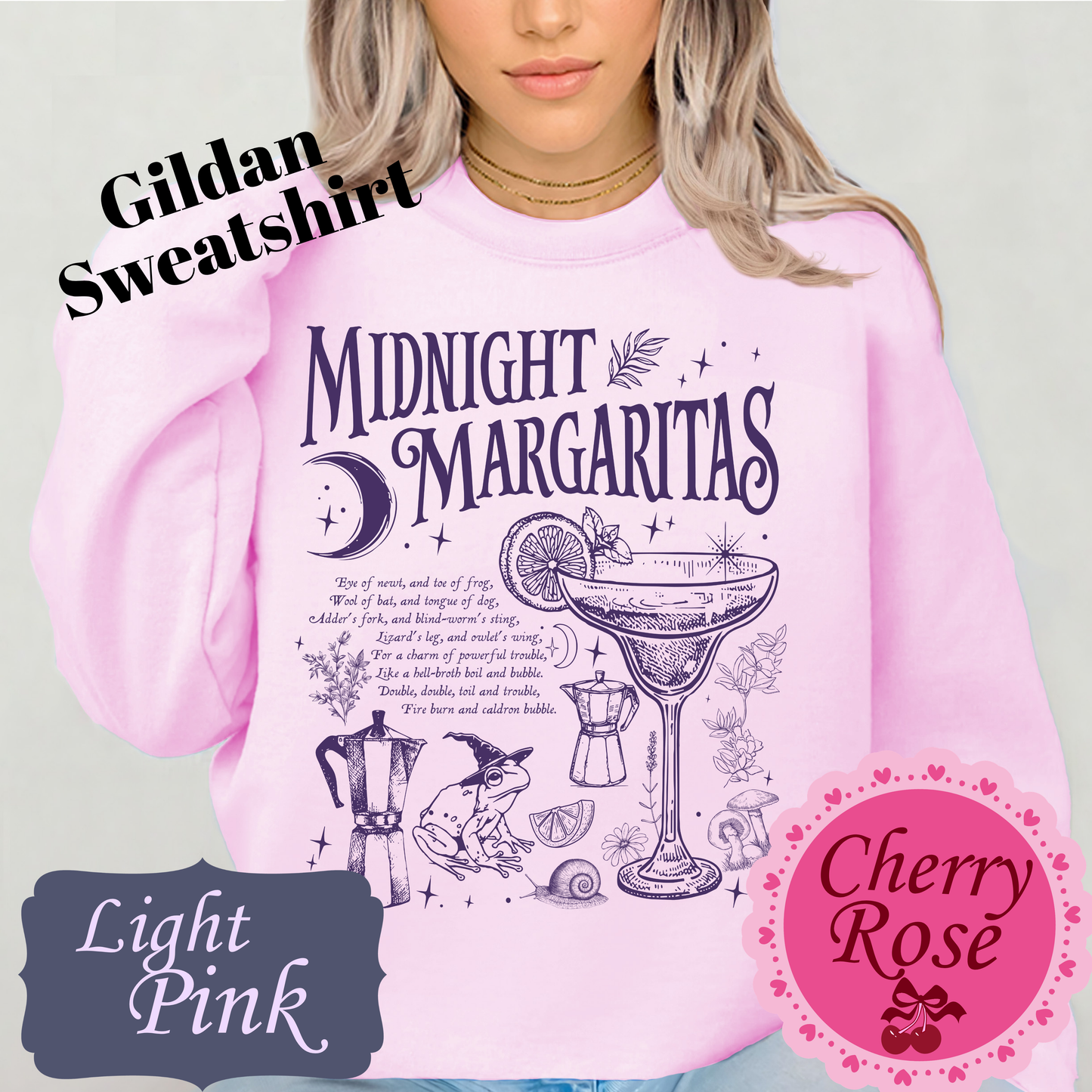 Midnight Margaritas Practical Magic Comfort Color Tee Gildan Sweatshirt
