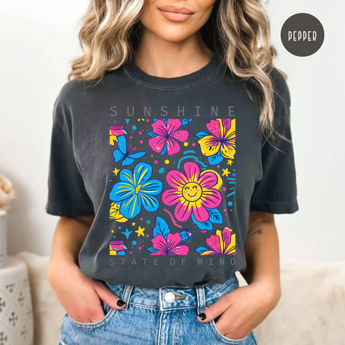 Sunshine State of Mind T-Shirt, Comfort Color Shirt
