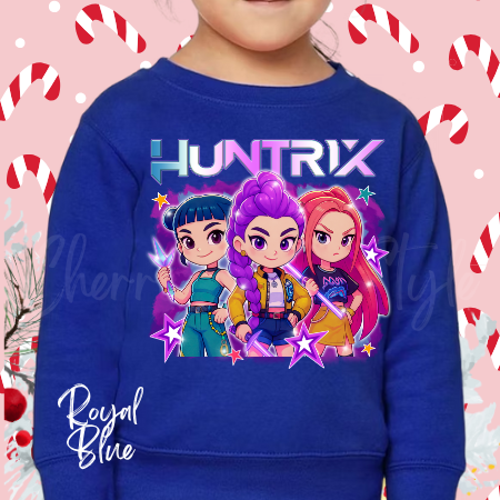 Huntrix K-Pop Sweatshirt-Youth Size