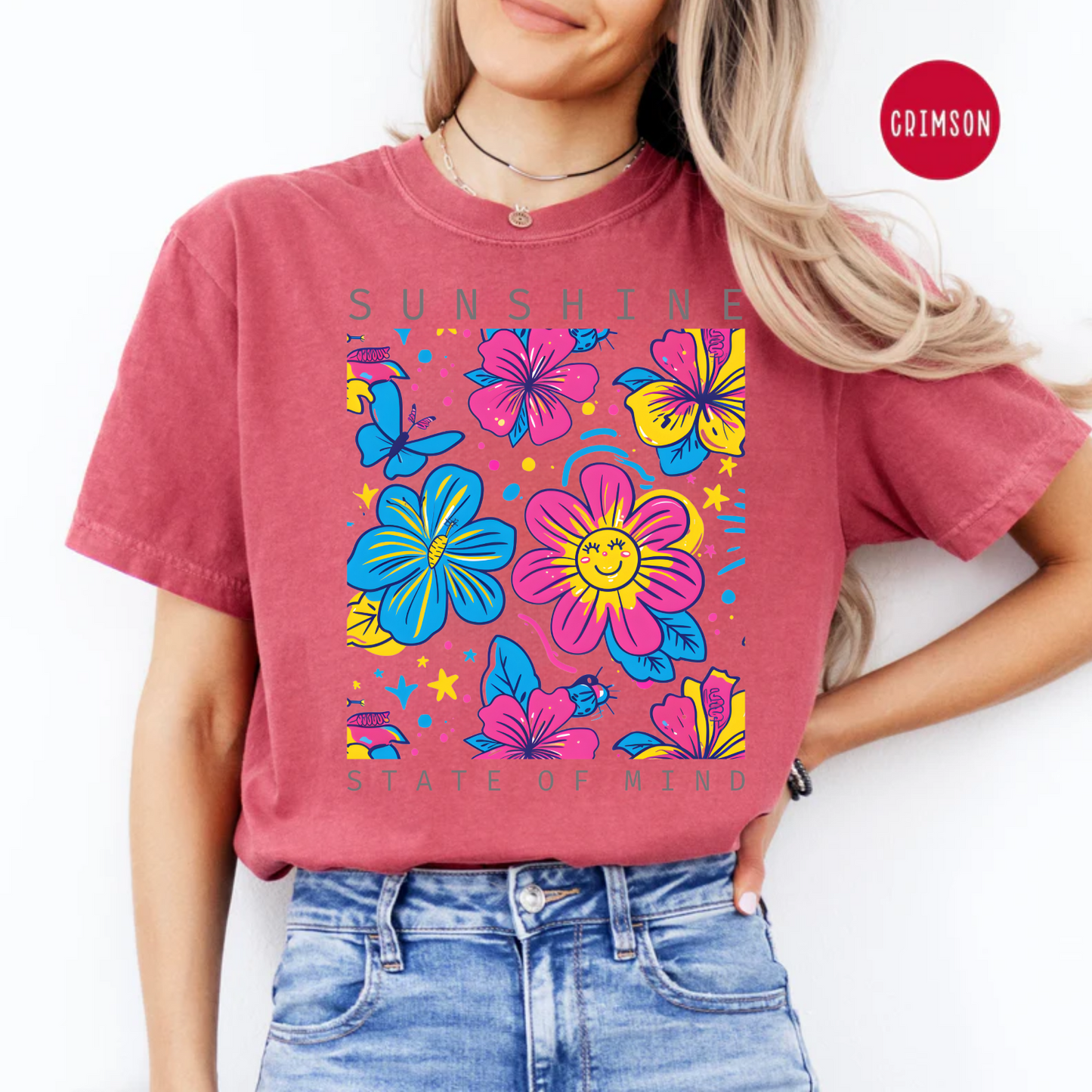Sunshine State of Mind T-Shirt, Comfort Color Shirt
