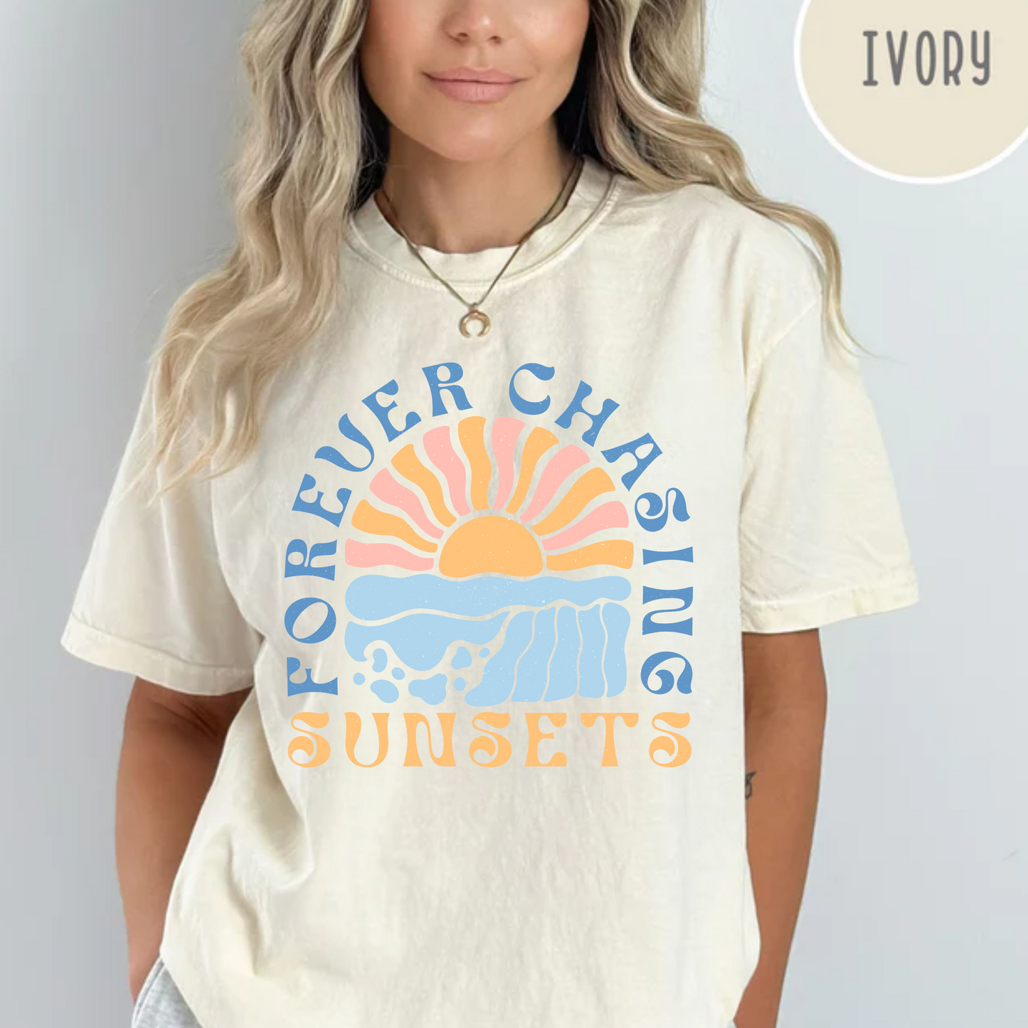 Forever Chasing Sunsets T-Shirt, Forever Chasing Sunsets Tee