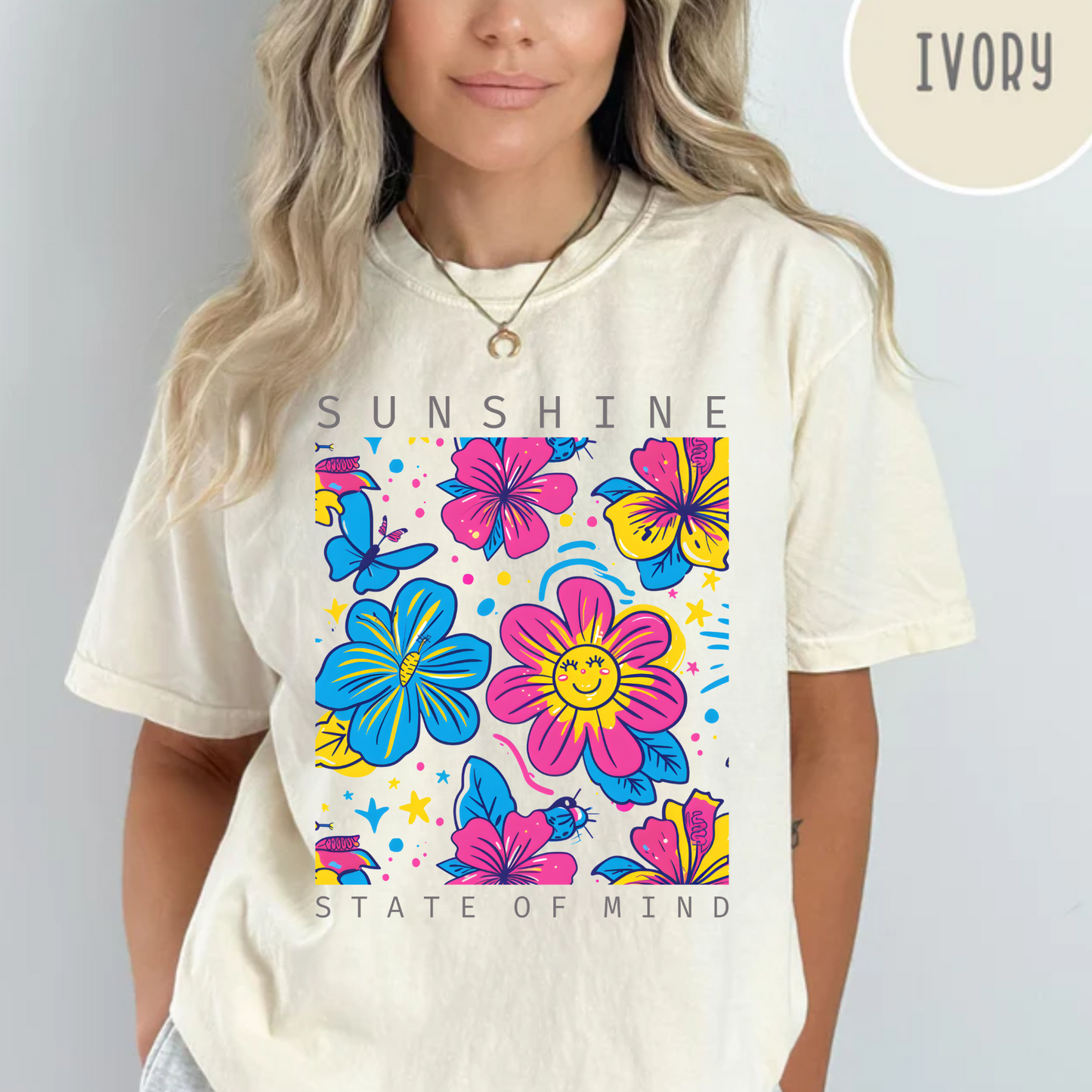 Sunshine State of Mind T-Shirt, Comfort Color Shirt