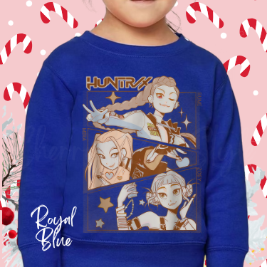 Huntrix K-Pop Sweatshirt-Youth Size
