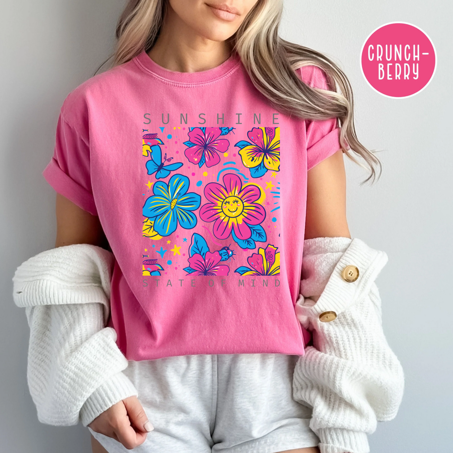 Sunshine State of Mind T-Shirt, Comfort Color Shirt