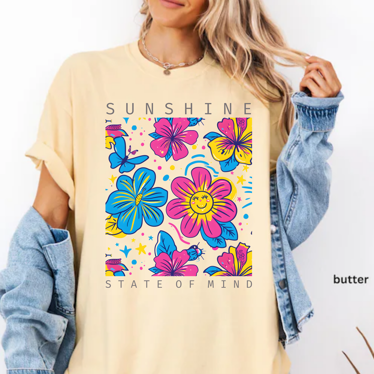 Sunshine State of Mind T-Shirt, Comfort Color Shirt