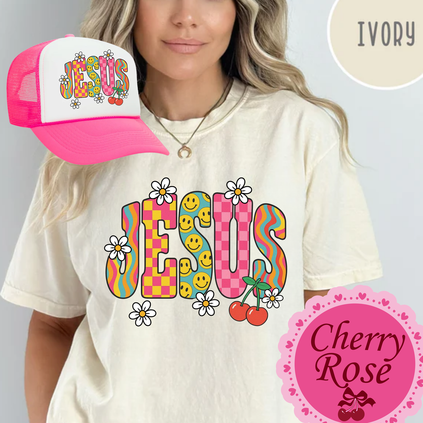 Jesus  Shirt & Hat Combo