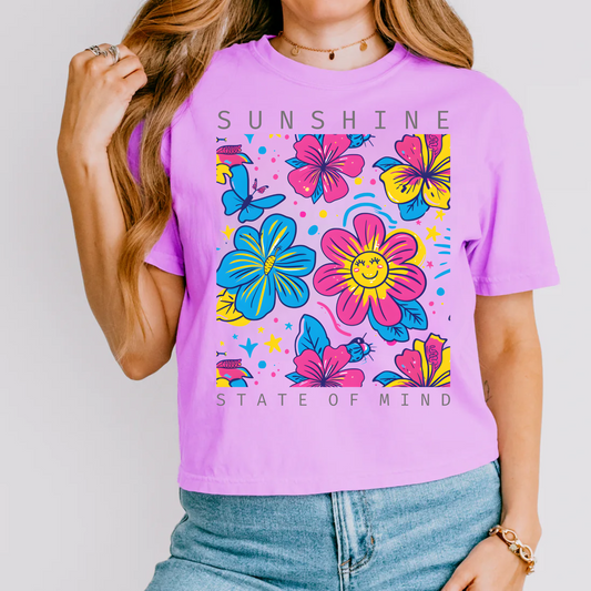Sunshine State of Mind T-Shirt, Comfort Color Shirt