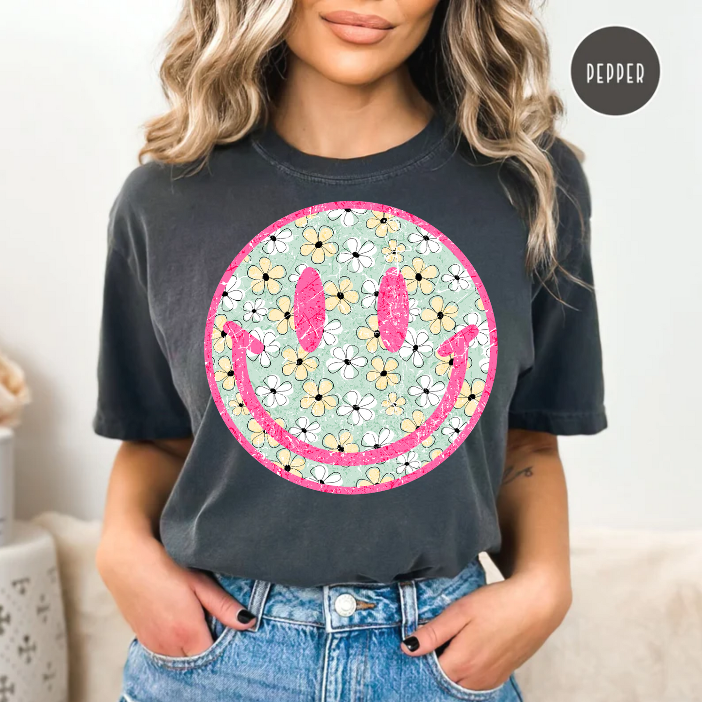 Smiling Face T-Shirt, Smiling Face Shirt, Cute Tee