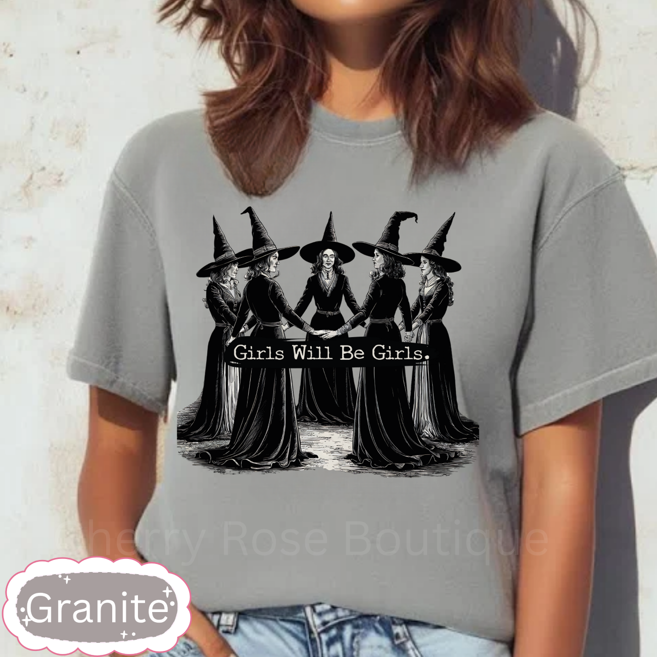 Girls will be Girls, Witches Comfort Color Tee