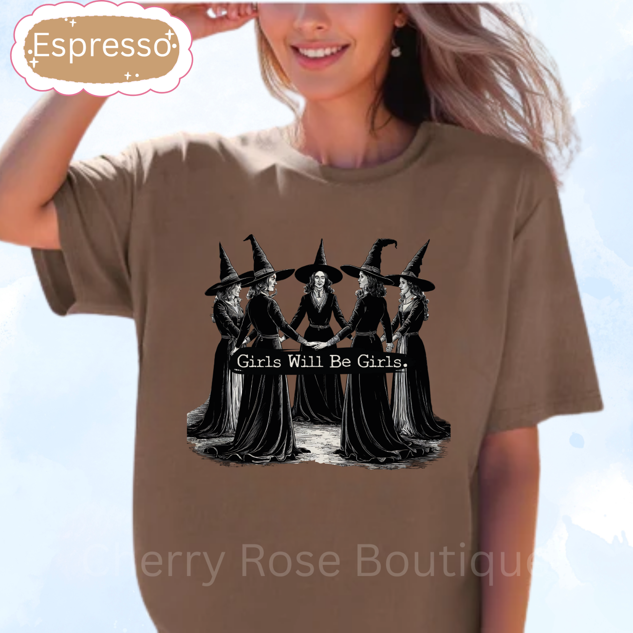 Girls will be Girls, Witches Comfort Color Tee