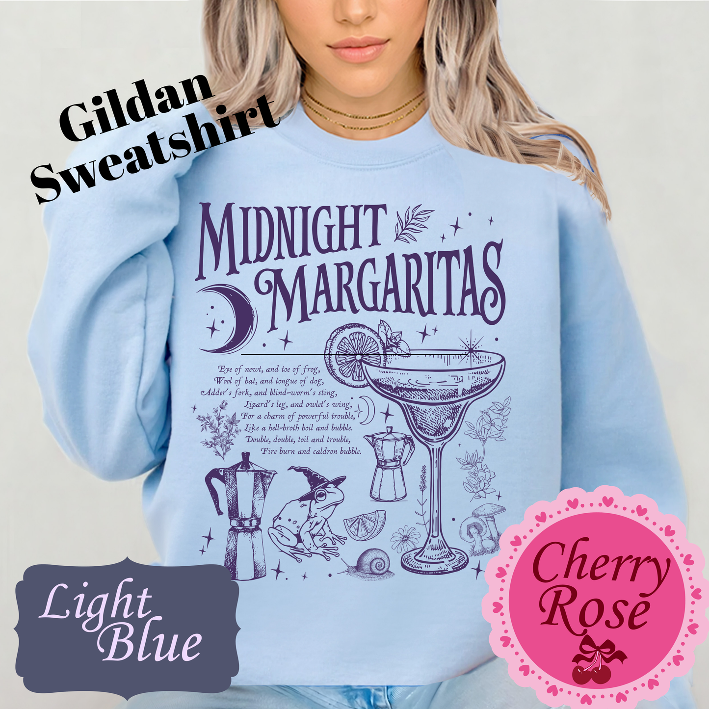 Midnight Margaritas Practical Magic Comfort Color Tee Gildan Sweatshirt