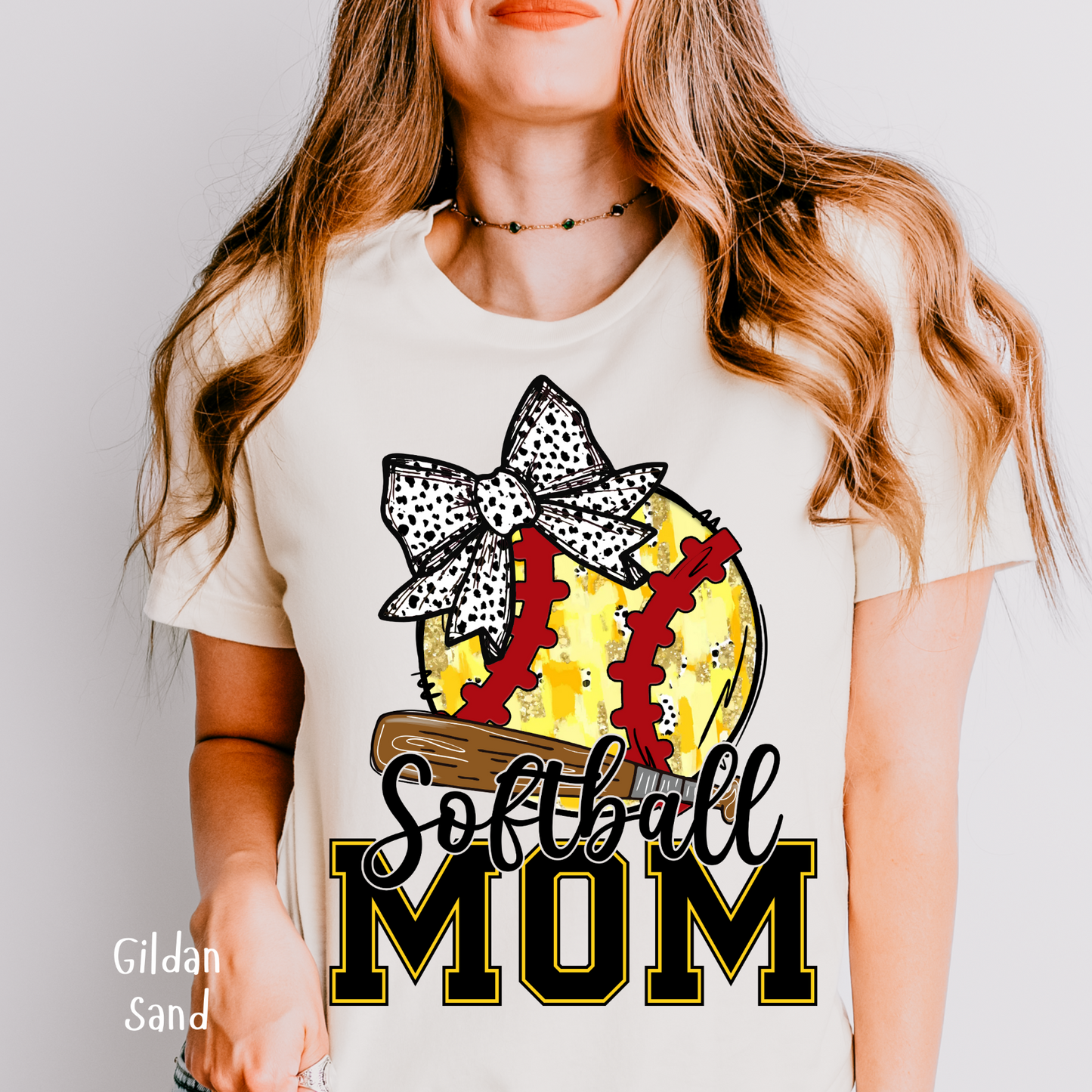 Softball Mom T-shirt, Softball Mom Tee, Gildan Shirt