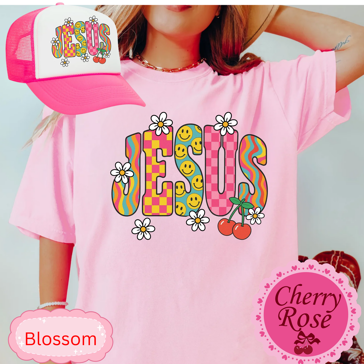 Jesus  Shirt & Hat Combo
