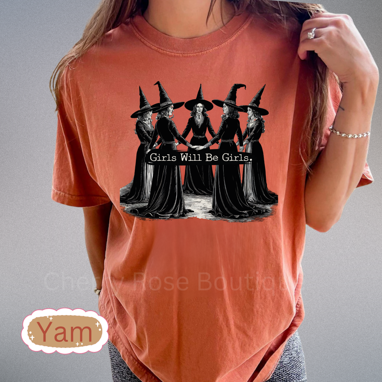 Girls will be Girls, Witches Comfort Color Tee