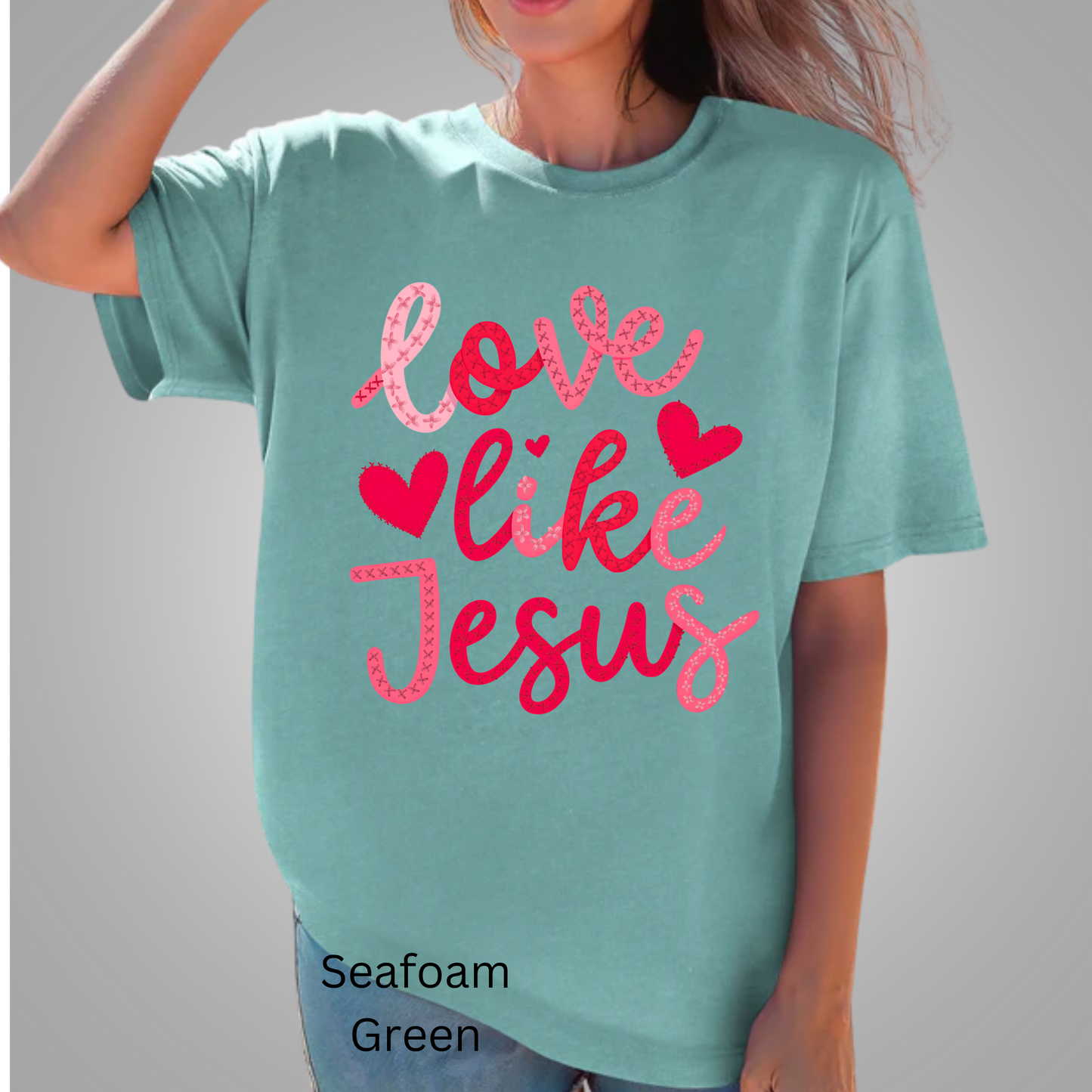 Love like Jesus Shirt, Christian Faith Shirt