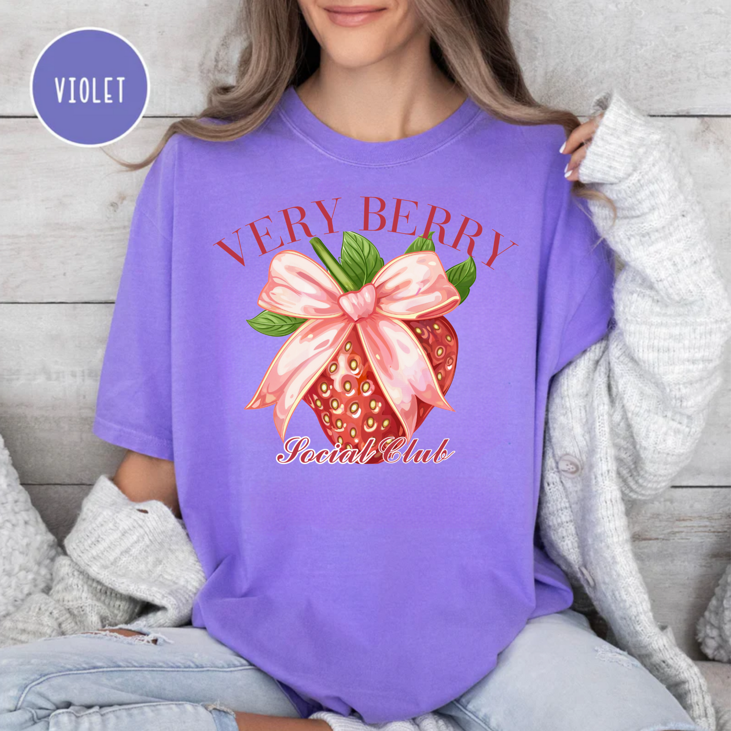 Very Berry Strawberry Social Club T-Shirt