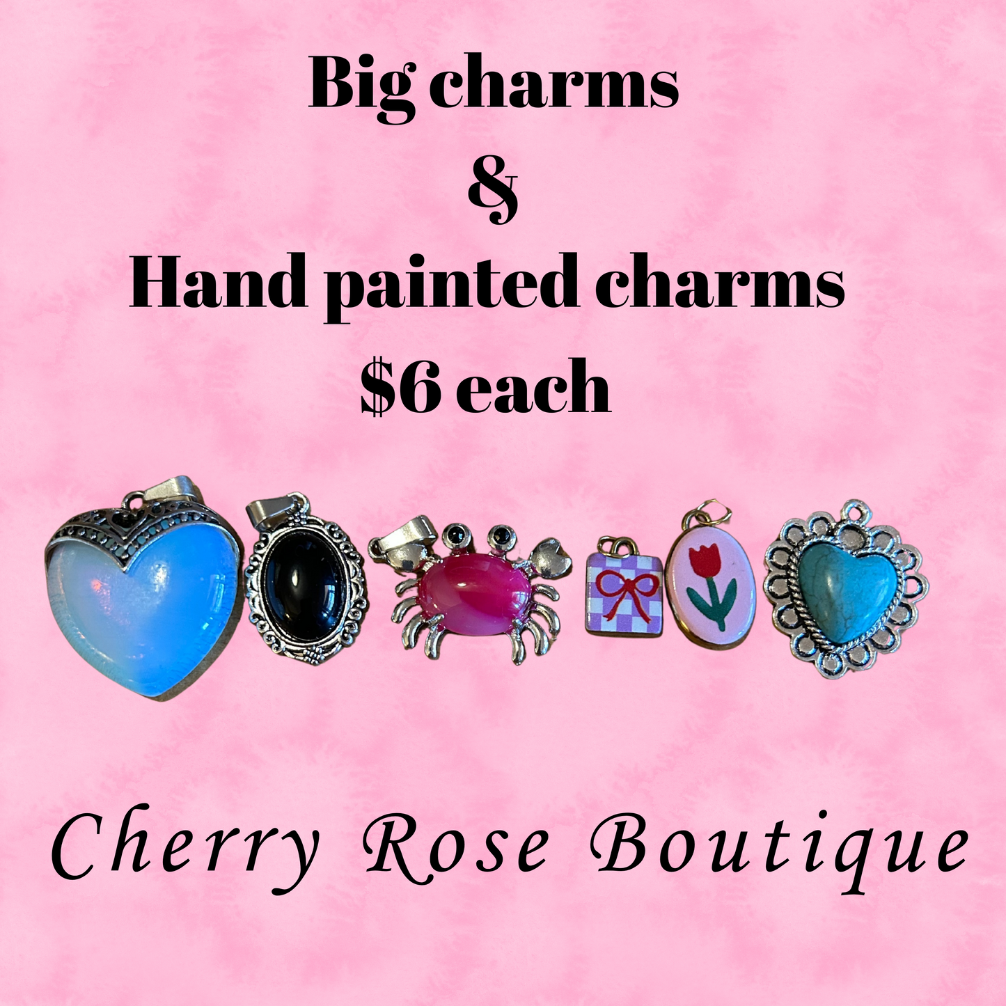 Charm Necklace and Bracelet