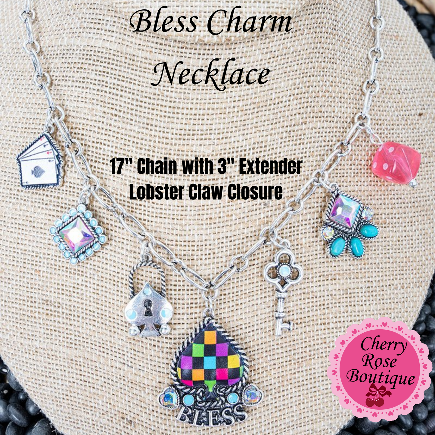 Necklace and Rings, Western Retro Turquoise Style